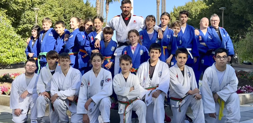 JUDO, DEPORTE EN LAS CALLES DE ALMERÍA